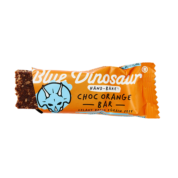 Choc Orange Bar Blue Dinosaur UK